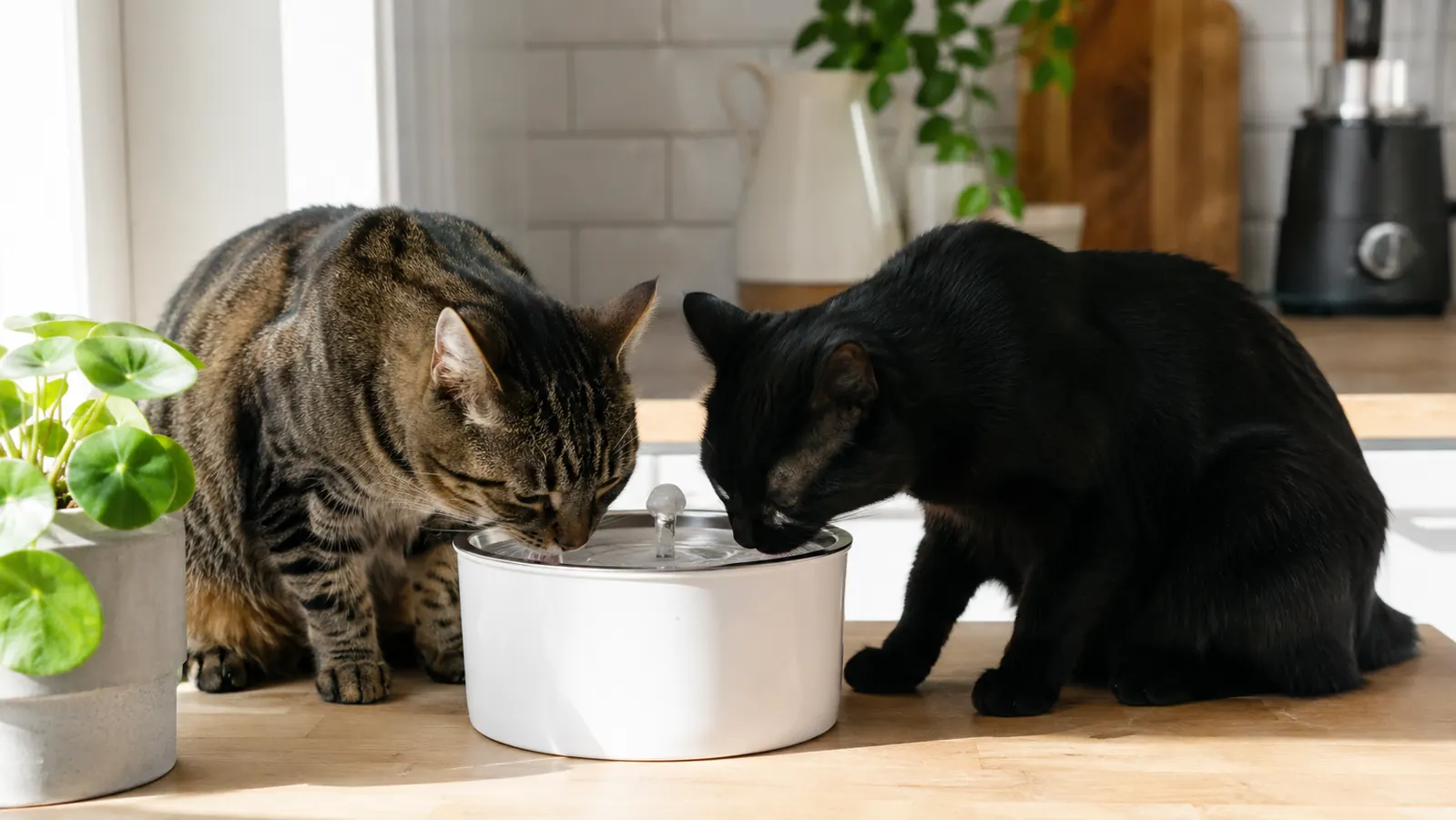 Veken Pet Fountain Review: One Year of Running It for Two Cats